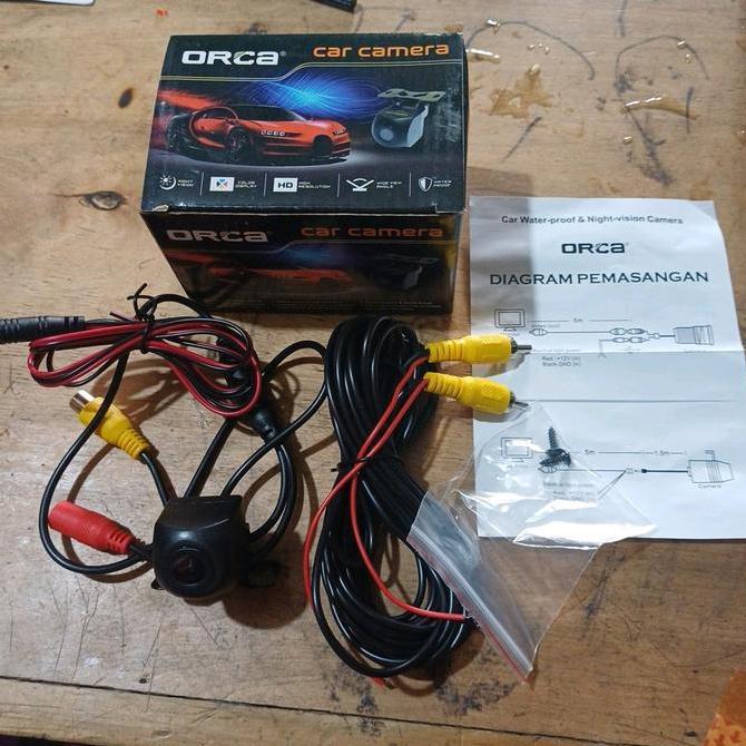 Kamera Parkir Camera Mundur Mobil Merk Orca Model Rc-169