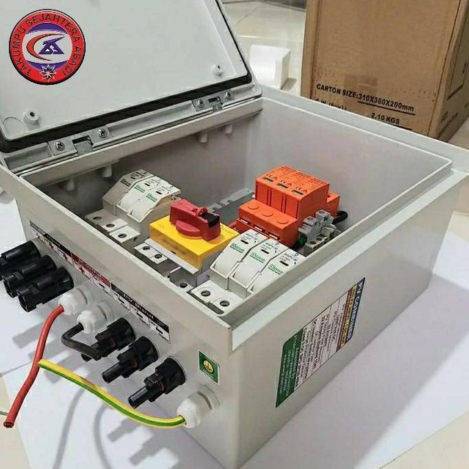 HARGA DISC - PV Combiner Box 3(6) in 1 Out - Kotak instalasi kabel Sistem PLTS