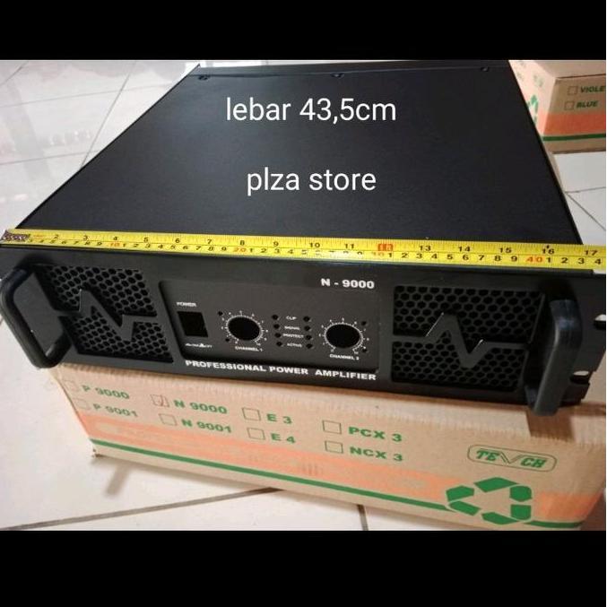 Bok power amplifier tipe N9000 lengkap aksesoris ukuran 3U Box power amplifier N9000 lengkap dengan 