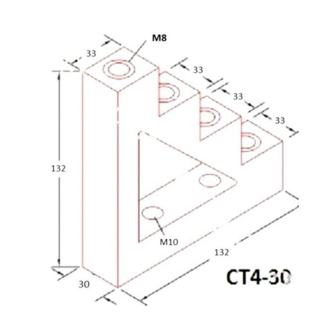 Callme- Step Isolator Busbar Support Ewig Ct4-30.