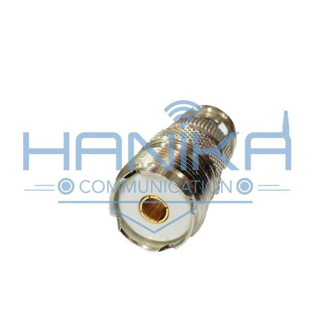 Callme- Konektor Bnc Male To Pl Female Ori Taiwan Radio Ht Rig Ke Antena Luar