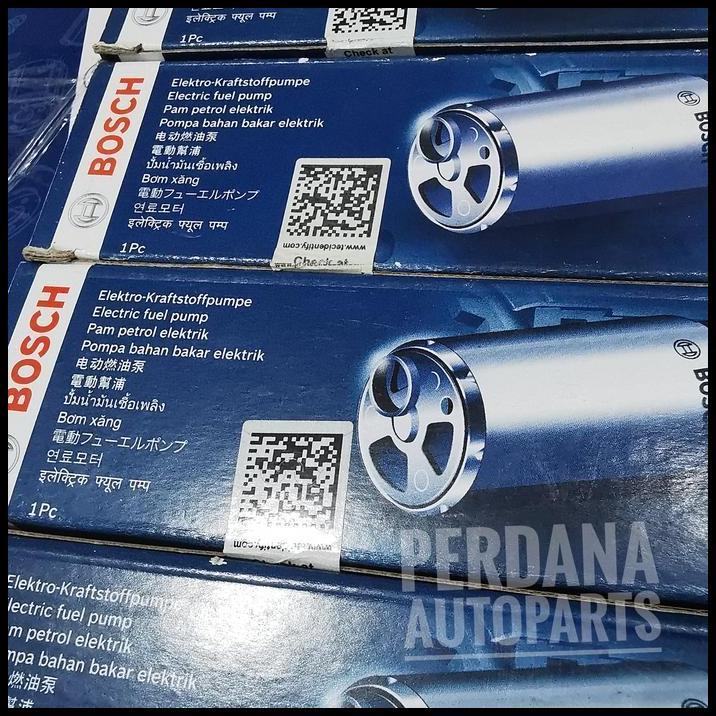 DISKON POMPA BENSIN MOBIL HYUNDAI SOKET BESAR 60L/H ASLI ORIGINAL BOSCH FUEL PUMP / ROTAK