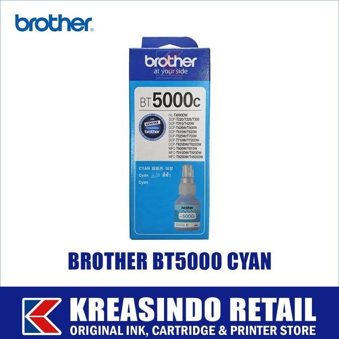 Tinta Brother BT 5000 / BT5000 Cyan Original (BT5000C)