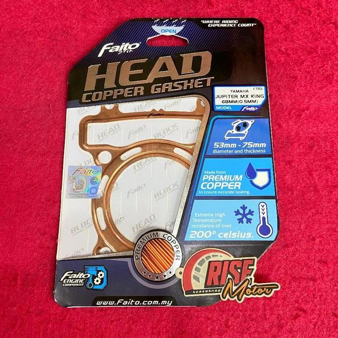 Paking Head Tembaga Faito Mx King Jupiter Mx 68 Mm