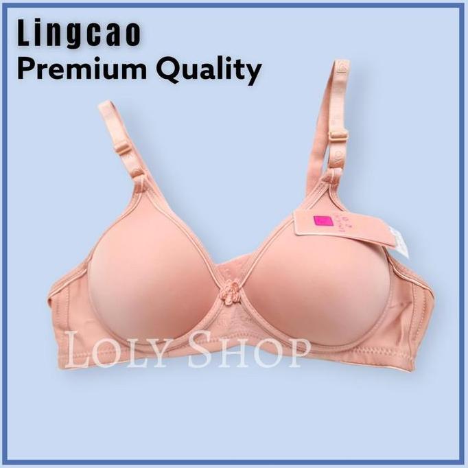 Wkwkwk- Bh Bra Lingcao Original / Bra Push Up Bh Busa Tanpa Kawat Super Lembut