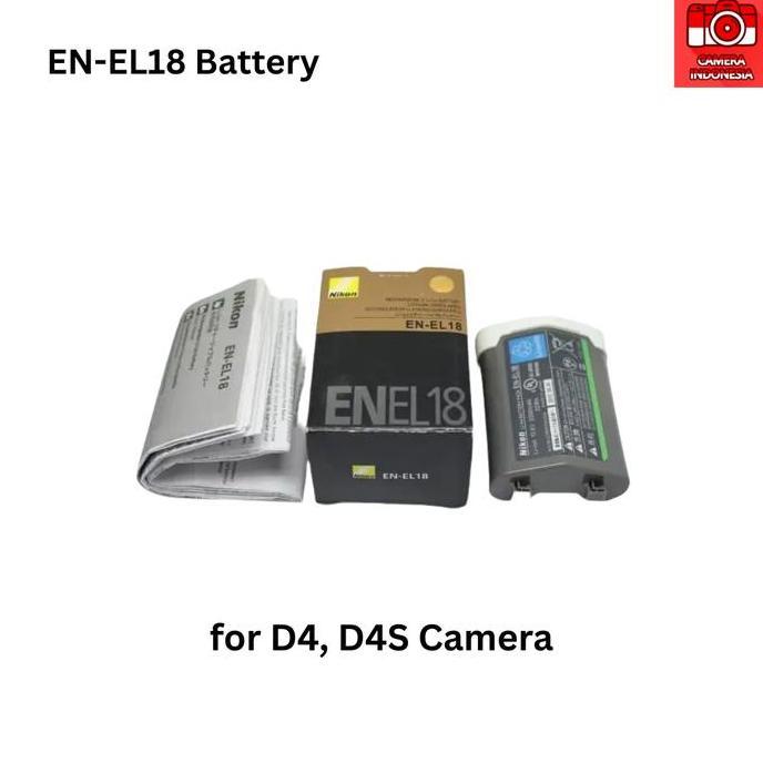 Baterai Nikon EN-EL18 untuk Kamera D4 D4S