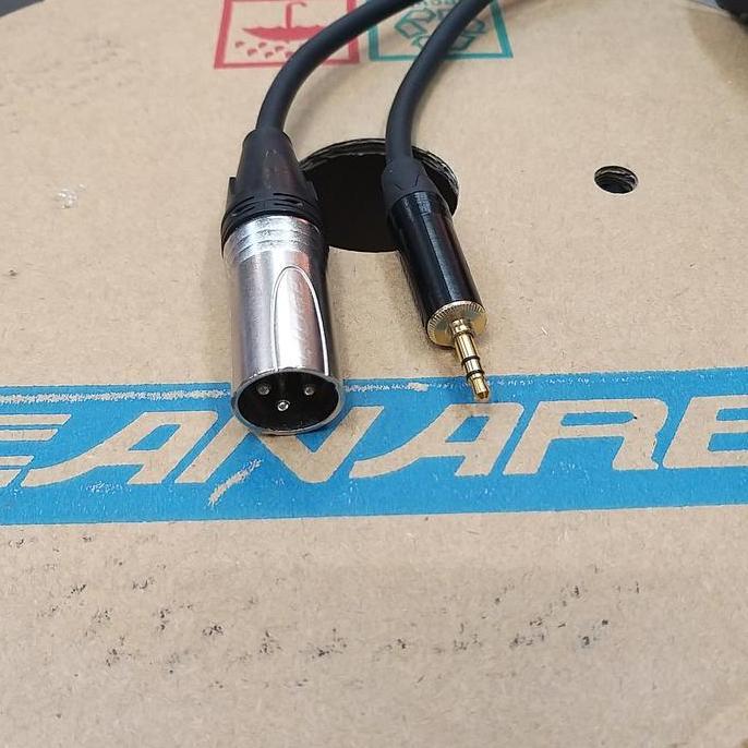 Kabel audio canon XLR Male to 3.5mm stereo 10m