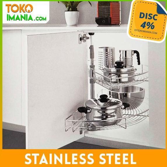 Rak Panci Putar Stainless Vitco XC 28100