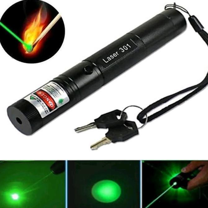 303 301 green beam laser pointer jarak jauh laser presenter presentasi senter jarak jauh red purple 