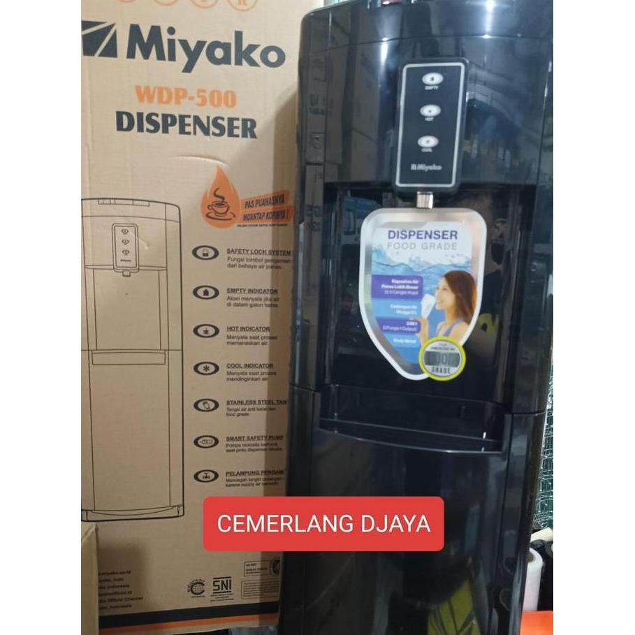 MIYAKO Dispenser Air Galon Bah 3 Kran WDP Dispenser 3 Keran Galon Bah Hot Cool Panas Dingin Normal W