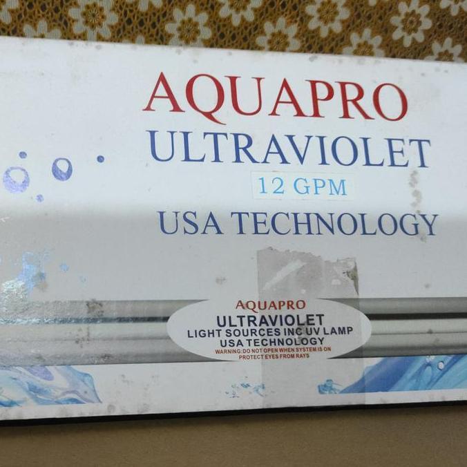 UV 12Gpm Aquapro Lengkap