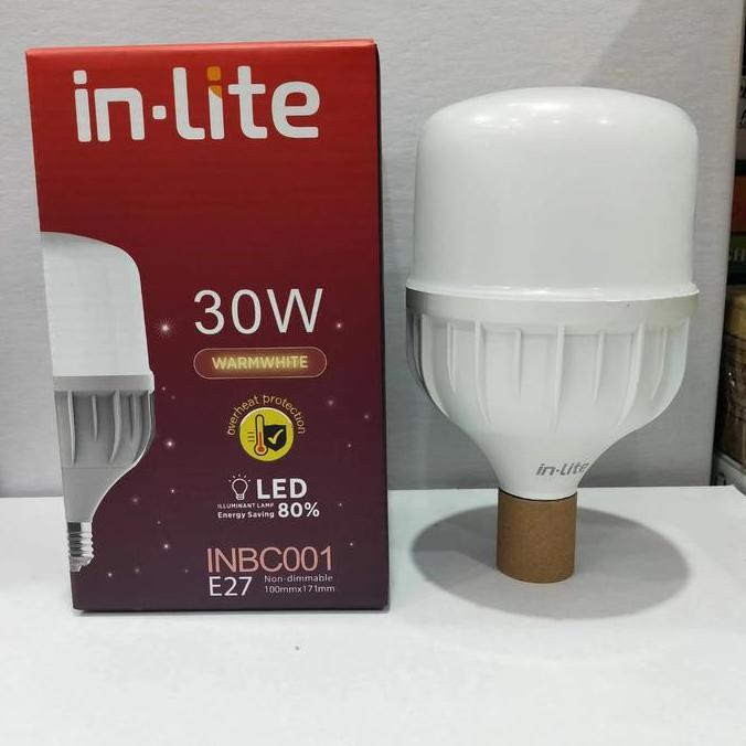 lampu led in-lite 30watt cahaya kuning/bohlam led in-lite 30Watt INBC0