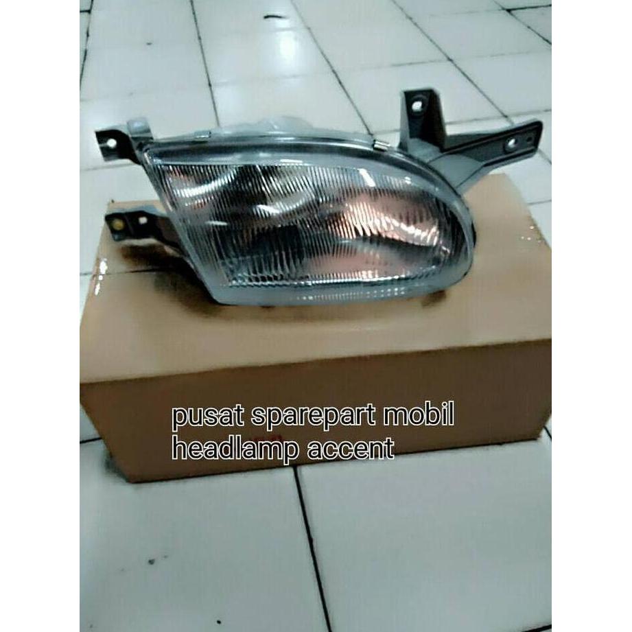 LAMPU DEPAN HYUNDAI ACCENT HEADLAMP HYUNDAI ACCENT LAMLU BESAR ACCENT SIAP KIRIM