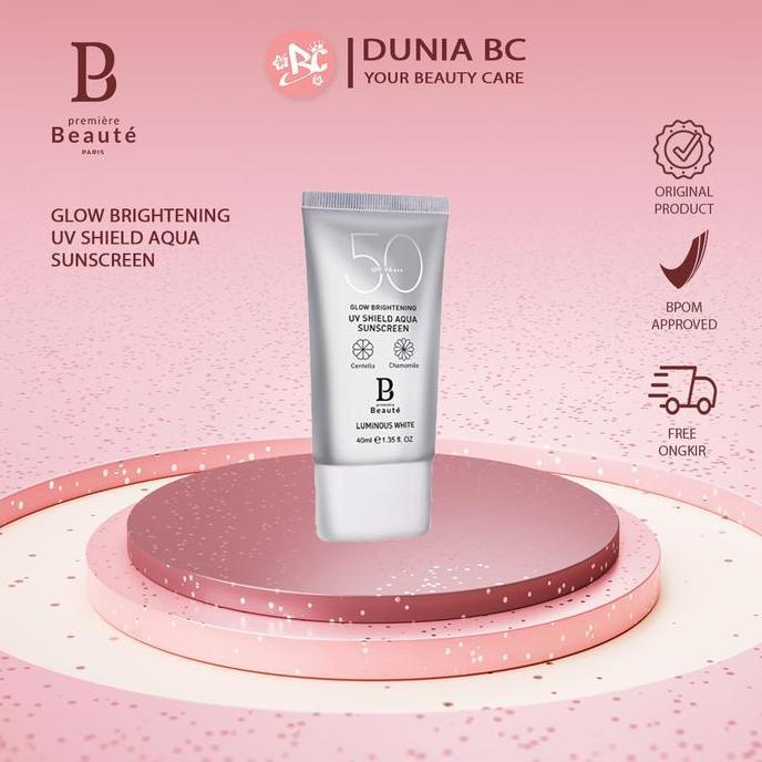 [BPOM] Premiere Beaute Sunscreen (SPF 50 PA+++) 40ml UV Shield Sun protect sun block badan sun blcok
