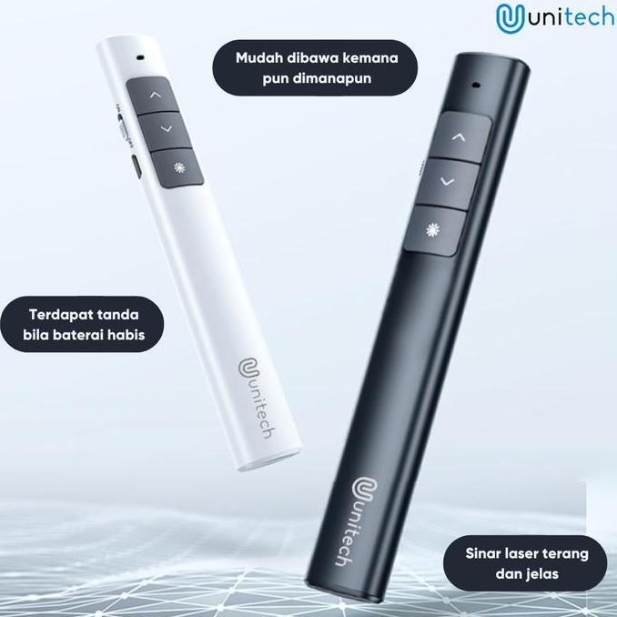 Unitech Laser Pointer Wireless Alat Presentasi Pen 50m Kontrol