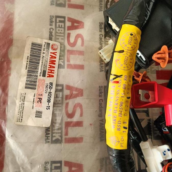 Kabel Body Freego Old S Non ABS ( Remote smart key ) B5D-H2590-10/11/15/16 Original Yamaha Genuine P