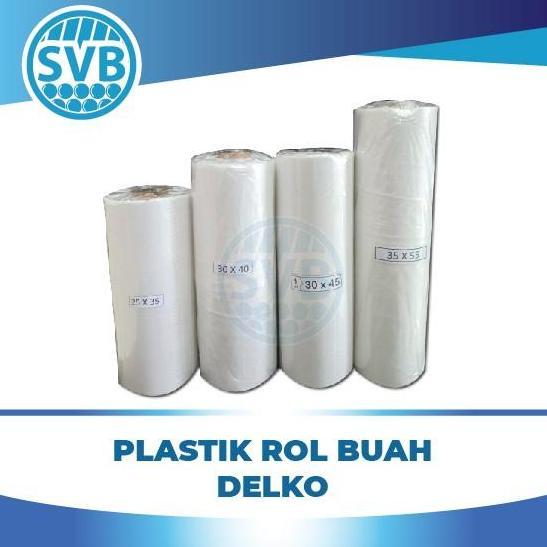 Plastik Roll / Roll Bag / Plastik Buah 25x35 30x40 30x45 35x55 - 30 x