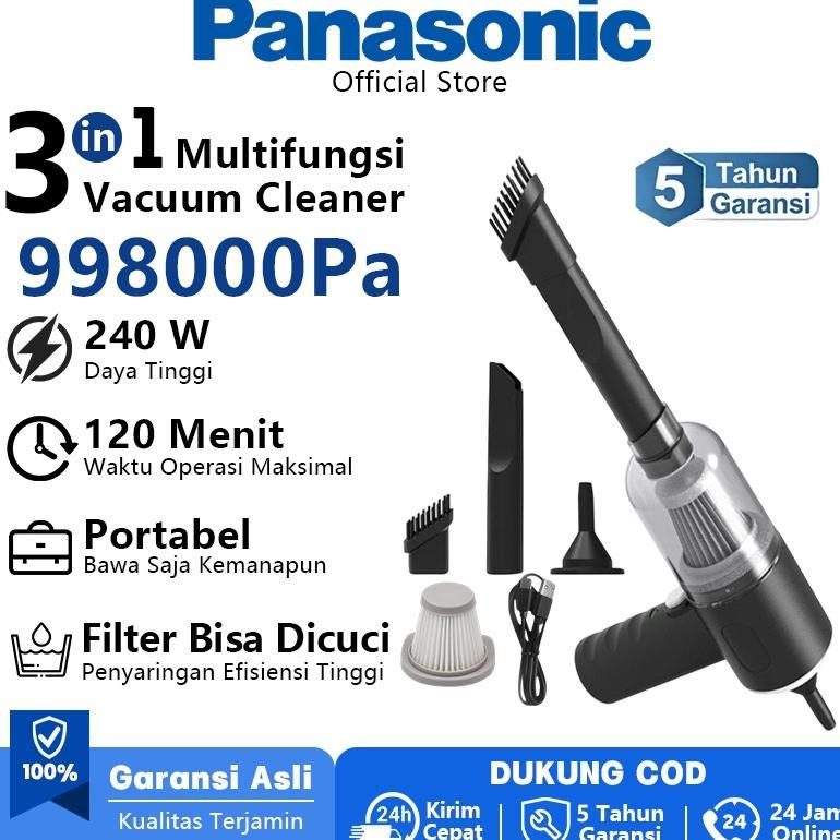 [COD] Vacuum Cleaner PortableTanpa Kabel 3 in 1, Alat Serbaguna untuk Mobil, Lantai Rumah & Kasur - 