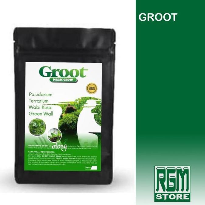 GROOT MAGIC GROW Media Tanam pupuk Paludarium Terrarium WABIKUSA