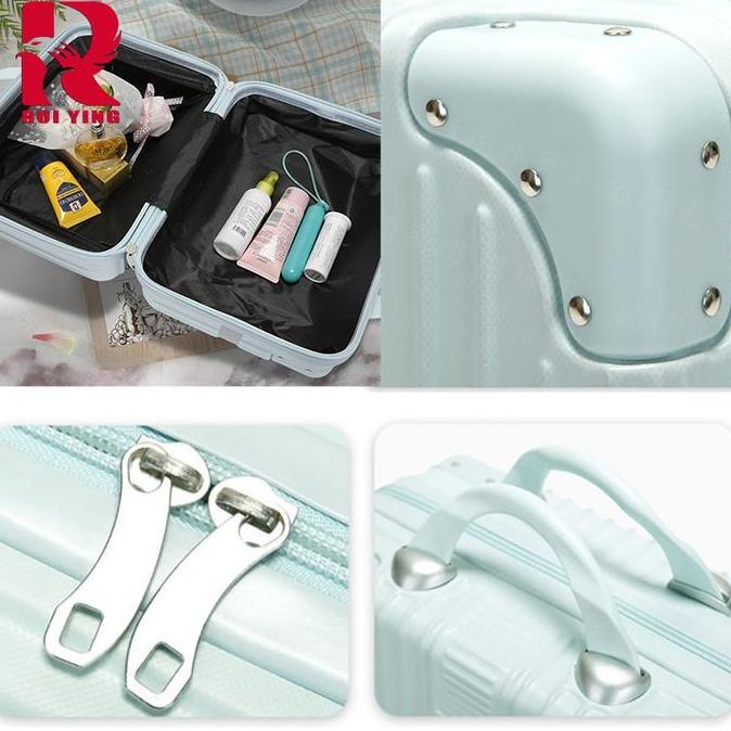 Ryokoo- Ruiying KoperA916 Tas Kosmetik Murah, Tas Makeup Portabel, Tas Penyimpanan Perjalanan Yang S