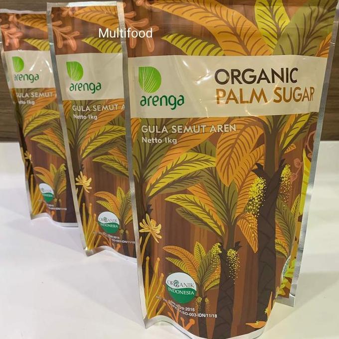GULA AREN ORGANIK 1KG / GULA AREN ARENGA ORGANIK / PALM SUGAR HALAL