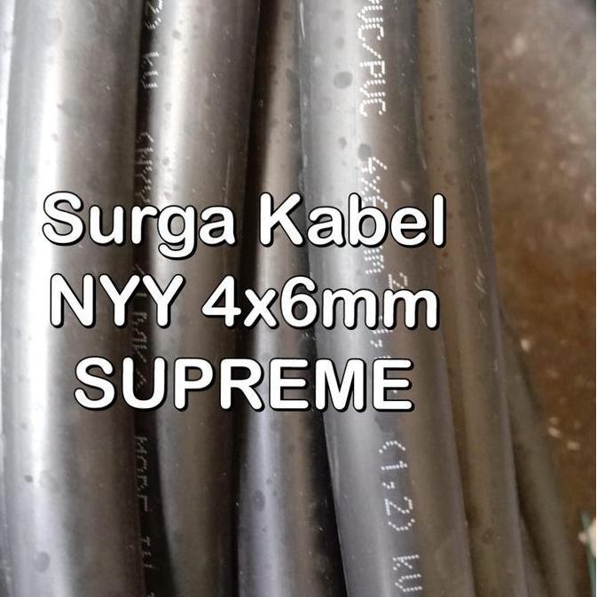 Denki- Nyy 4X6Mm Supreme/ Kabel Tufur 4 X 6Mm/ Kabel Kawat 4X6/ 4 X 6