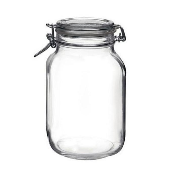 Hermetico 2L/Jar Hermetico/Toples kaca/Toples Kue/Toples Jar/Toples