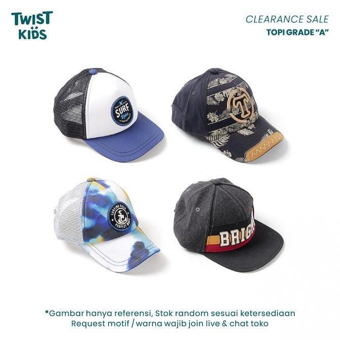 Twist Kids - CLEARANCE SALE Topi Anak Laki-Laki