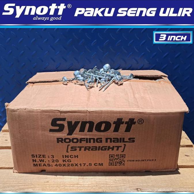 Paku Seng Ulir 3 Inch Curah 20 Kg Per Dus Terbaru 