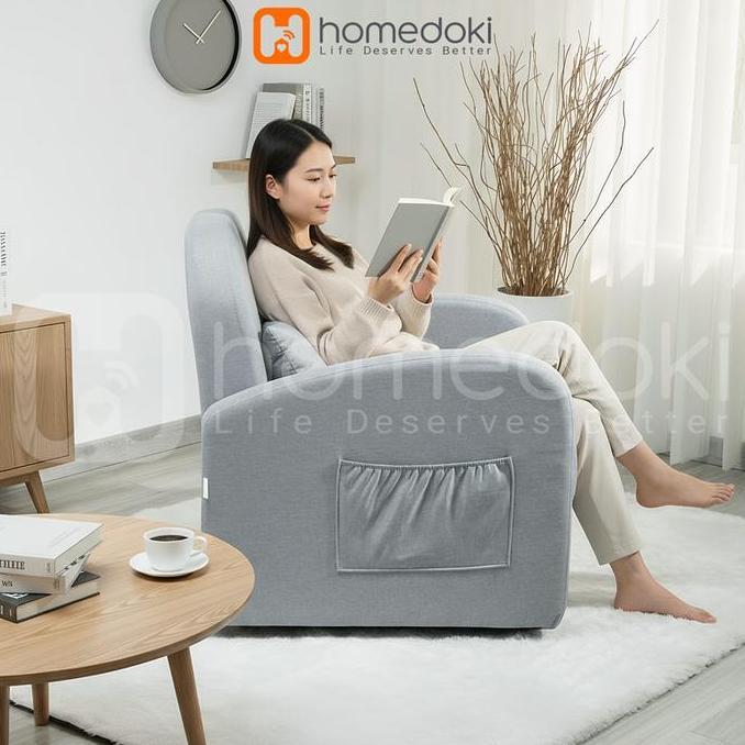 Homedoki Sofa Ruang Tamu/Kursi Santai/Kursi Putar/Sofa Kecil