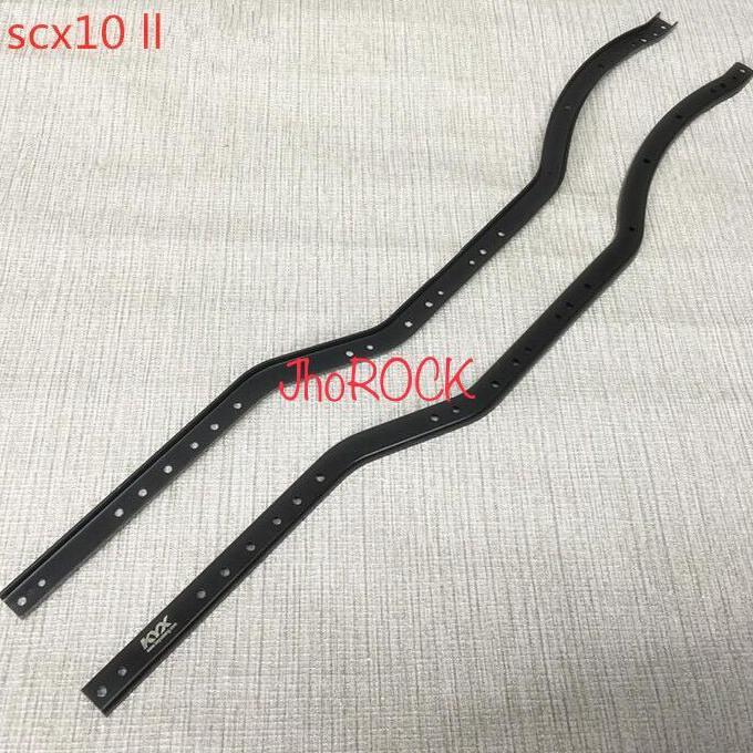 KYX axial scx10ii chassis frame rail stainless