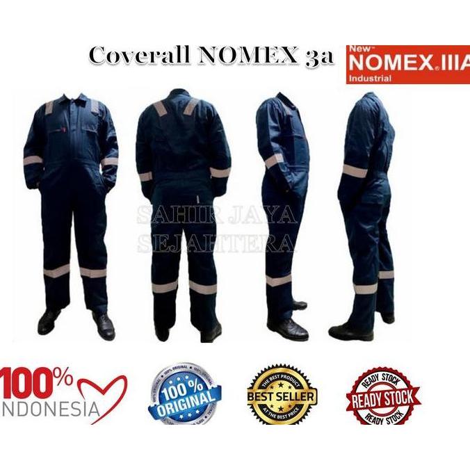 Coverall NOMEX 3A Wearpack Nomex IIIA 3A Coverall Fire Retardant Safety Nomex