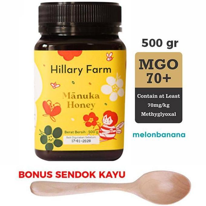 HILLARY FARM MANUKA HONEY - NEW ZEALAND (MADU)