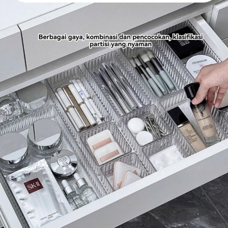 PREMIUM Kotak Akrilik Laci Akrilik STORAGE ORGANIZER ACRYLIC TEMPAT PENYIMPANAN SERBAGUNA | DRAWER B