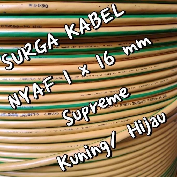 Denki- Nyaf 1X16 Mm Supreme / Nyaf 1 X 16 / Kabel Flexible 1 X 16 Mm Supreme