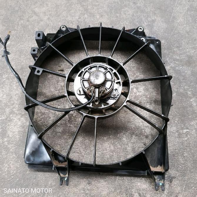 RUMAH + MOTOR DINAMO FAN RADIATOR MOBIL SUZUKI NEO BALENO / SX4 X-OVER (BEKAS) 2ND