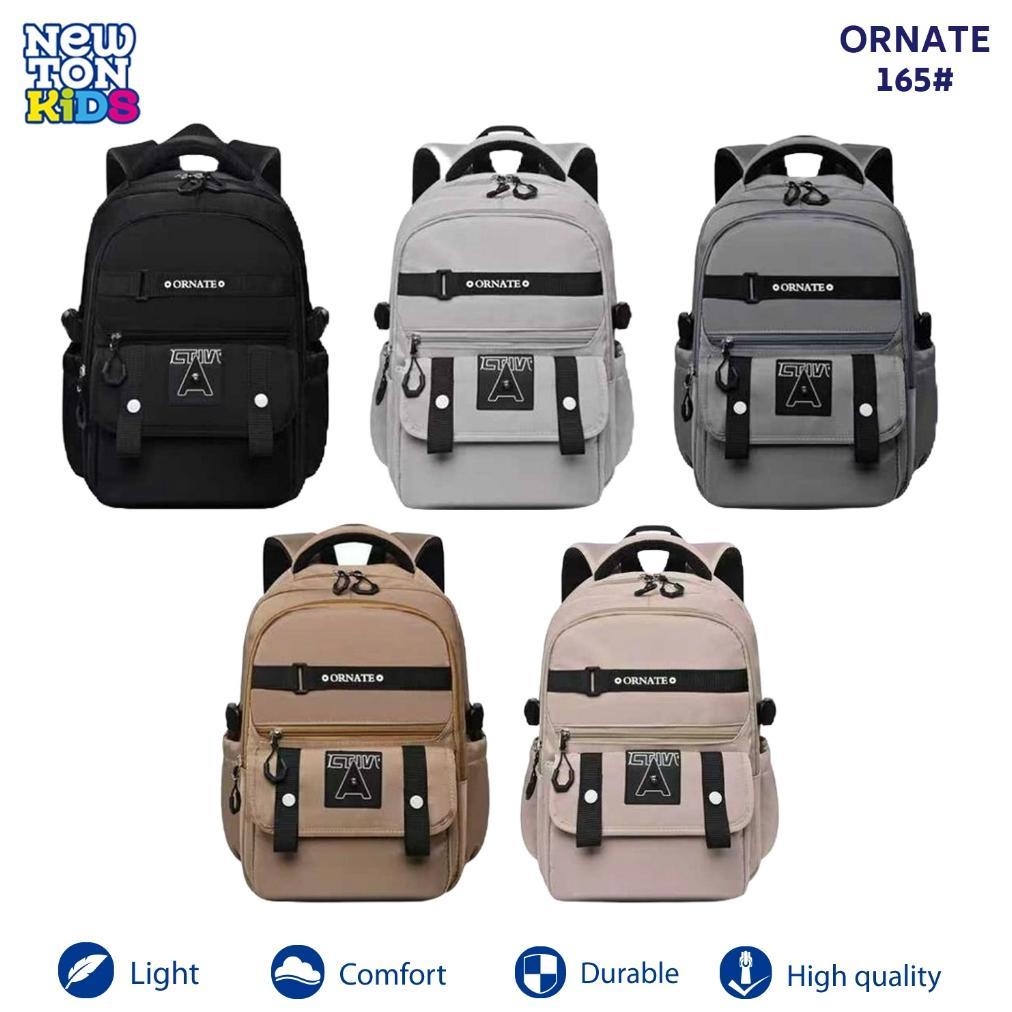(Terbaru) Newtonkids - Tas Sekolah Ornate Korea Kode 165/Ransel Korea Ornate Lucu/Tas Ransel Sekolah