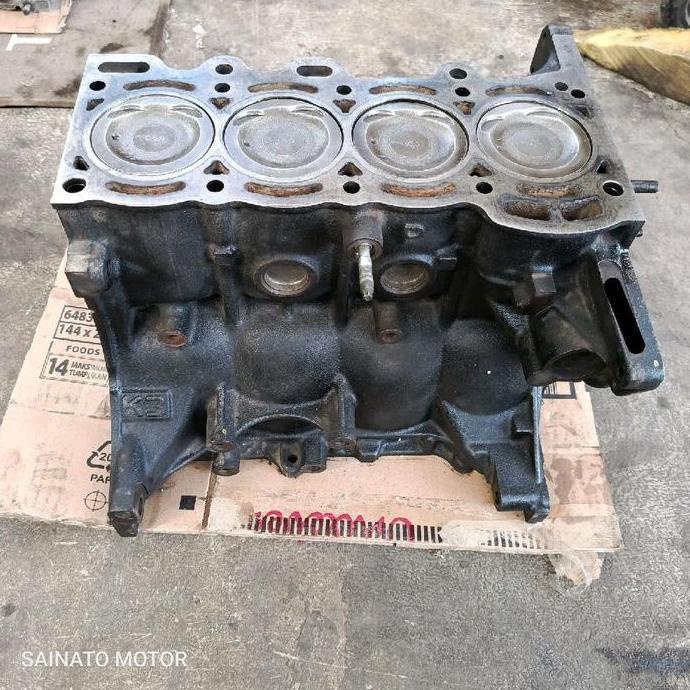 (MINUS) BLOK MESIN ENGINE TOYOTA AVANZA XENIA GRANMAX GRANDMAX K3 1.3 1300CC (KOSONGAN) COPOTAN SECO