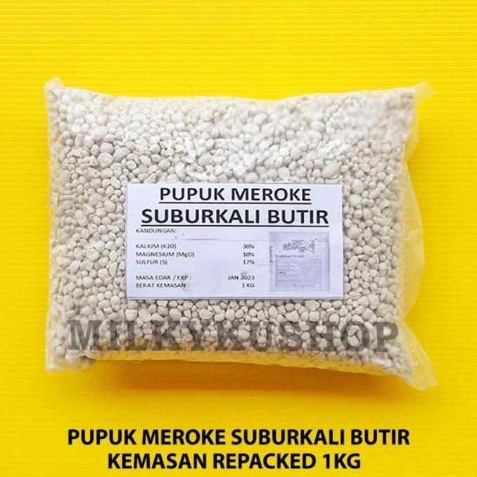 PUPUK MEROKE SUBURKALI BUTIR 1 KG KEMASAN REPACK