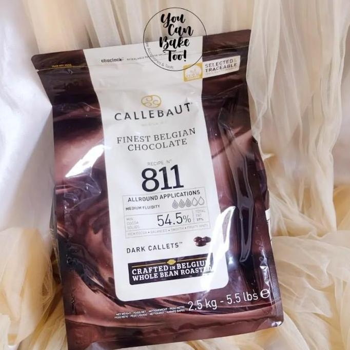 Callebaut Dark Chocolate 811 54,5% 2,5kg