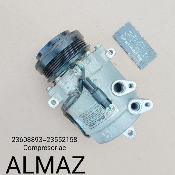 SHWARASA Compresor Kompresor Ac Wuling Almaz Cortez 15 1500cc Turbo 23608893 = 23552158