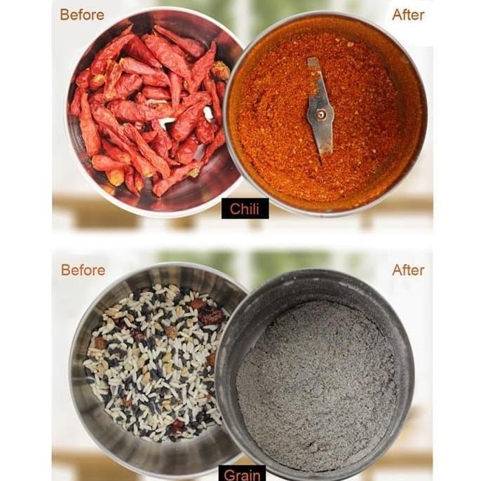 Spice Grinder Coffee Grinder Penggiling Bumbu Penggiling Kopi Elektrik
