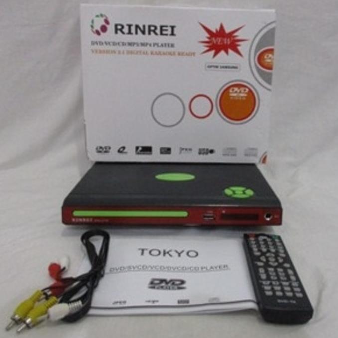 Dvd/Vcd/Cd/Mp3/Mp4 Player Rinrei Optik Samsung Read Kaset Bajakan/Ori