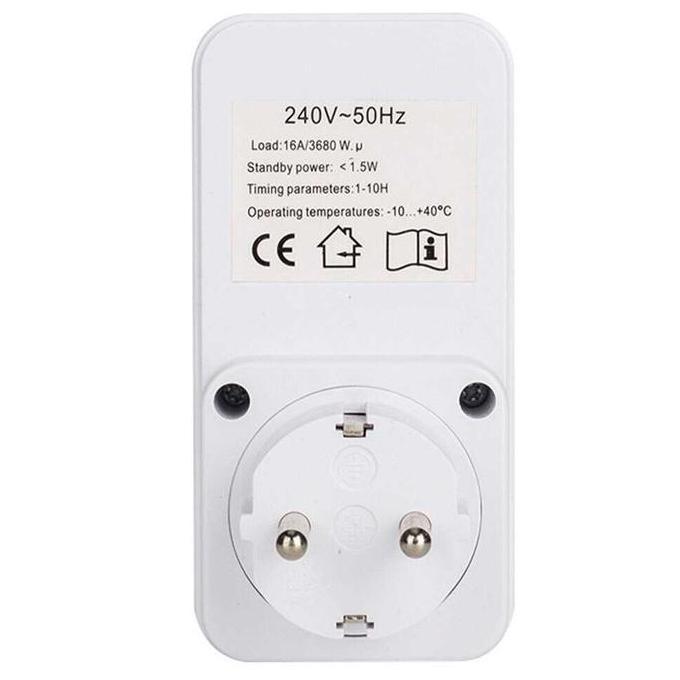 Stop Kontak Timer Digital Colokan Timer Woo