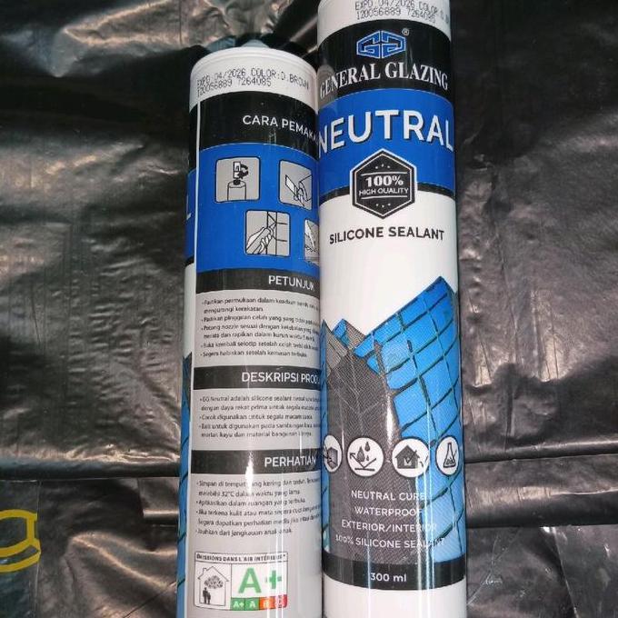 Dark Brown Sealant Silen General Glazing Netral Coklat Tua Terbaru 