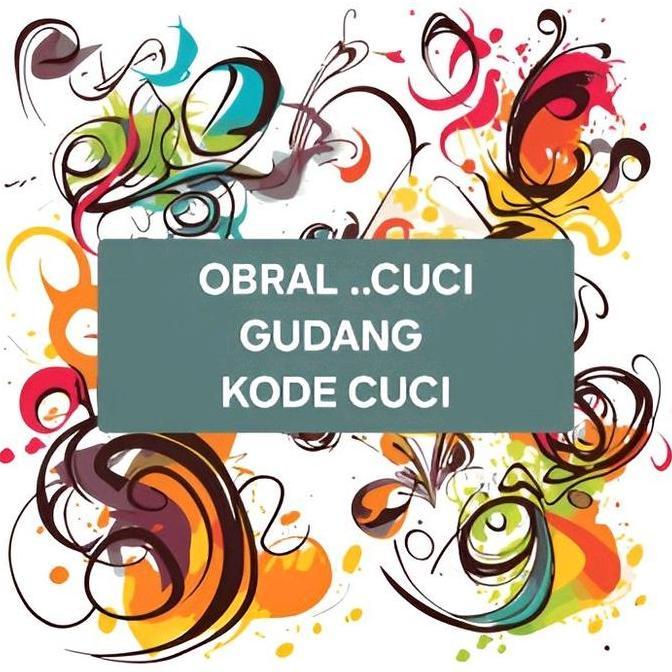 Wxwxw- Cuci Gudang Dress Gamis Batik Wanita Busui Bahan Rayon Twill, Nyaman & Stylish Motif Santai M