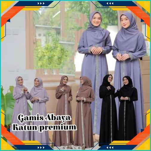 Bisa Cod Abaya Maxi Dress Premium/Gamis Abaya Arabian Renda Garis Satu Terbaru/Gamis Mewah Ful Renda
