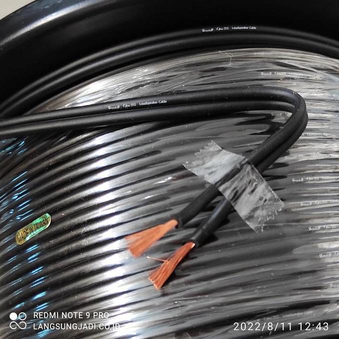 Vermouth Opus 215 Loudspeaker Cable - Kabel Speaker Audio Grade 15Awg