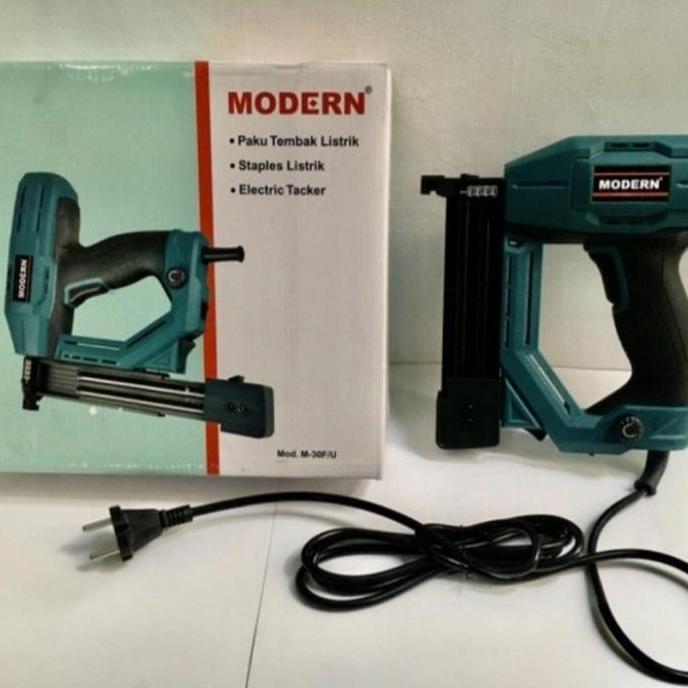 Household - Gun Nailer Listrik Modern Mesin Paku Tembak Listrik Nail Lurus Model U