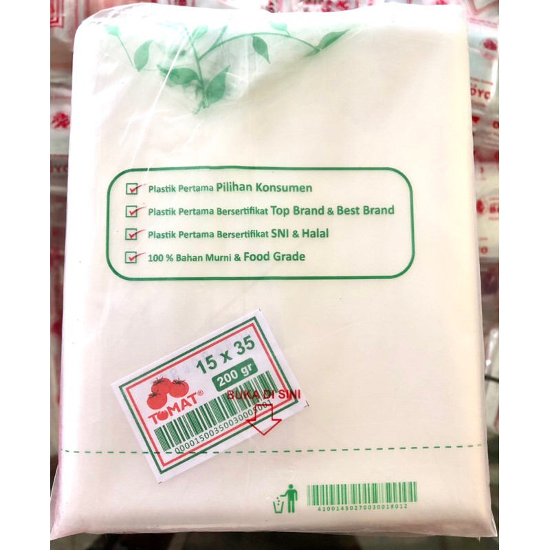 Plastik Tomat 15X35 1 Slop